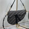 Best Replicas Bags - Replica Dior Saddle Bag Blue Oblique Embroidery M0446Criw M928 Shop For Best Louis Vuitton LV Replica Bags With Cheap Price