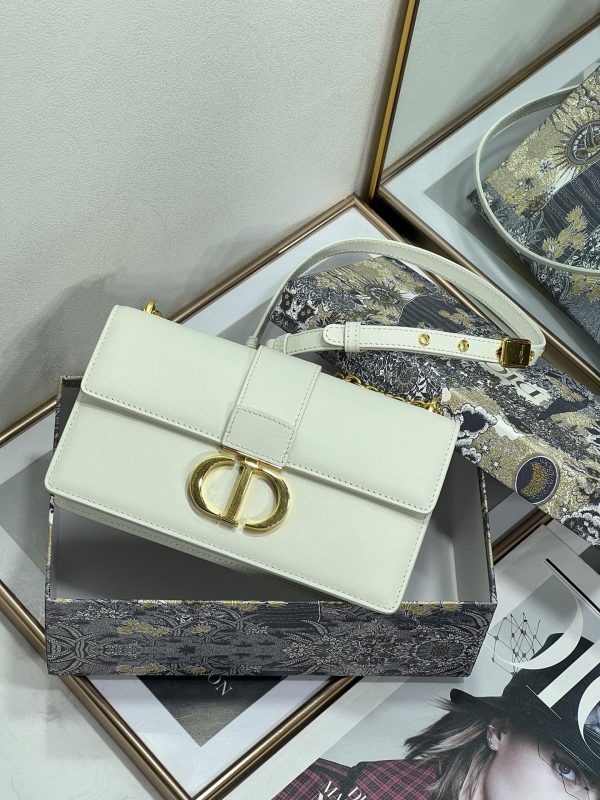 Replica Dior 30 Montaigne Bag – White Box Calfskin S2110Umos_M991 - Image 7