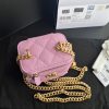 Best Replicas Bags - Replica Chanel Pink Calfskin Clutch with Chain & Gold Accents AP3203 Shop For Best Louis Vuitton LV Replica Bags With Cheap Price