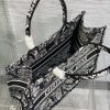 Best Replicas Bags - Replica Dior Book Tote - Black & White Paris Embroidery Shop For Best Louis Vuitton LV Replica Bags With Cheap Price