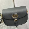 Best Replicas Bags - Replica Dior Bobby Bag Black Box Calfskin, Blue Oblique Strap M9320Umob Shop For Best Louis Vuitton LV Replica Bags With Cheap Price
