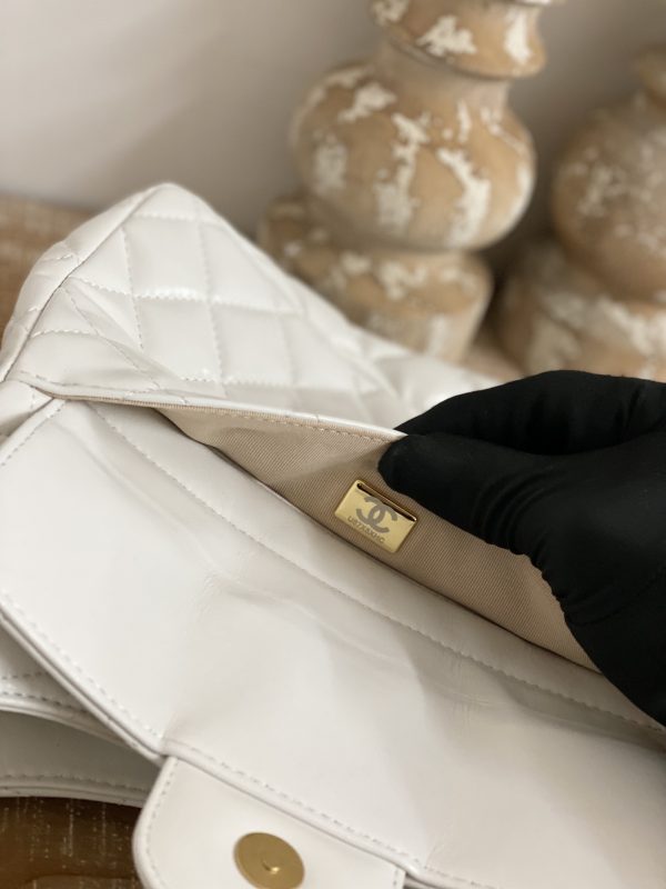 Chanel CF Mini 3690 White Replica - Luxe Designer Inspired - Image 9