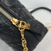 Best Replicas Bags - Replica Dior Caro Mini Bag in Black, Style S5163Uwhc_M900 Shop For Best Louis Vuitton LV Replica Bags With Cheap Price