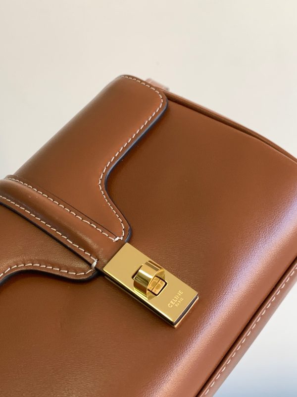 Celine Teen Soft 16 Replica in Smooth Safari Calfskin - Image 8