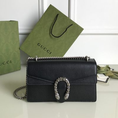 Replica Gucci Dionysus Small Black Shoulder Bag