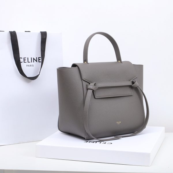Replica Celine Drummed Calfskin Luggage Handbag 189023 - Image 7