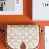 Best Replicas Bags - Celine Folco Medium Bag - Triomphe Canvas & Calfskin Replica Shop For Best Louis Vuitton LV Replica Bags With Cheap Price