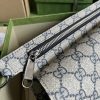 Best Replicas Bags - Replica Gucci Blondie Belt Bag GG Supreme Canvas Grey 718154 Shop For Best Louis Vuitton LV Replica Bags With Cheap Price
