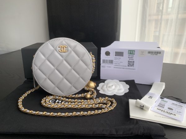 Replica Chanel Grey 1449 Statement Handbag