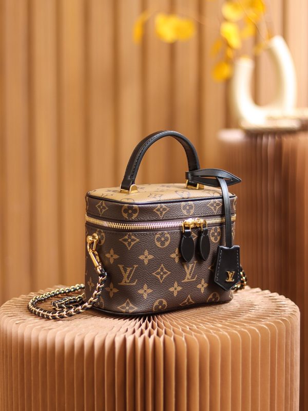 Replica Louis Vuitton Monogram Vanity PM Bag M45165 - Image 5