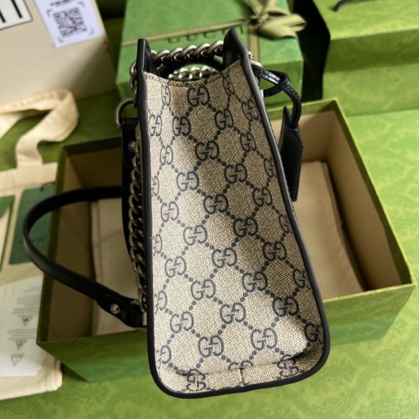 Replica Gucci GG Supreme Padlock Top Handle Bag - Image 9