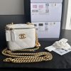 Best Replicas Bags - White Replica Chanel Clutch with Chain & Gold-Tone Metal Shop For Best Louis Vuitton LV Replica Bags With Cheap Price