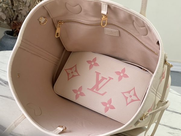 Replica LV Neverfull MM Pink M21579 Handbag - Image 2