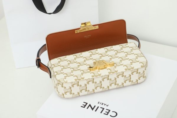 Replica Celine Triomphe Classique Shoulder Bag - Image 4
