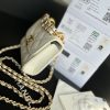 Best Replicas Bags - Chanel-Inspired Clutch with Gold Chain, Elegant Replica Design Shop For Best Louis Vuitton LV Replica Bags With Cheap Price