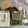 Best Replicas Bags - Gucci Horsebit Min Replica - White 658574 Shop For Best Louis Vuitton LV Replica Bags With Cheap Price