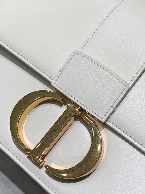 Replica Dior 30 Montaigne Bag in Latte Box Calfskin - Image 2