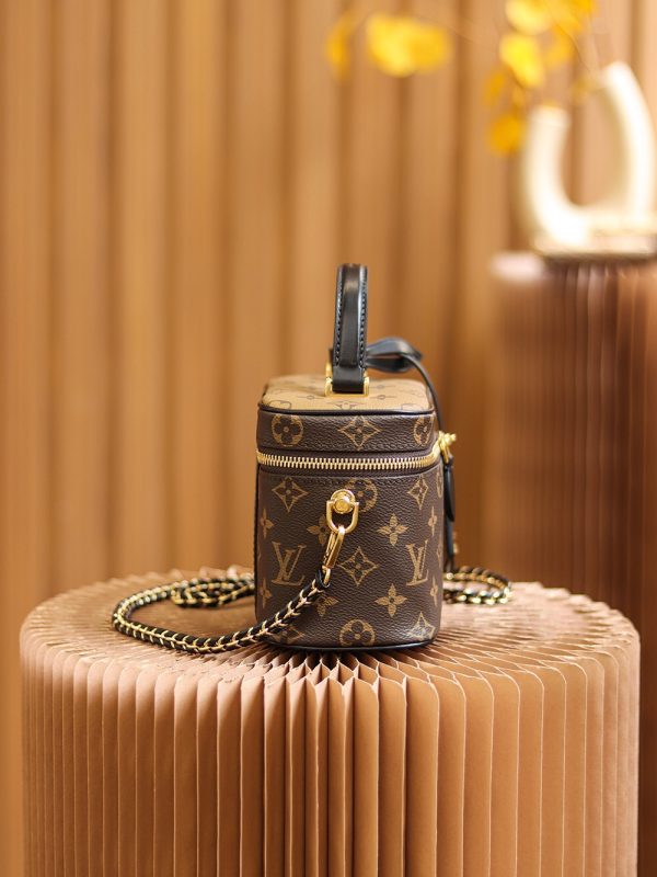 Replica Louis Vuitton Monogram Vanity PM Bag M45165 - Image 7