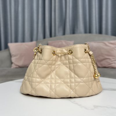 Replica Dior Ammi Bag in Sand Pink Lambskin M22566FBE_M84P
