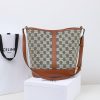 Best Replicas Bags - Celine Triomphe Medium Bucket Bag Replica Shop For Best Louis Vuitton LV Replica Bags With Cheap Price