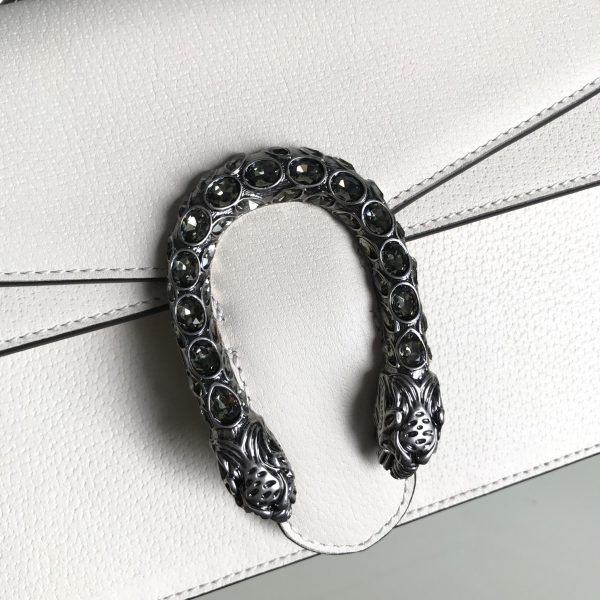 Replica Gucci Dionysus Shoulder Bag in Pure White - Image 6