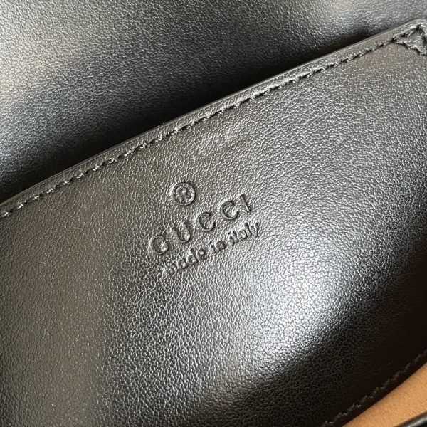 Replica Gucci Marmont GG Black 739682 Handbag - Image 3