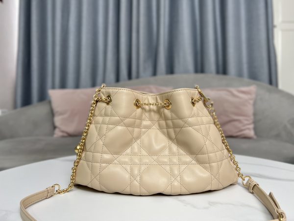 Replica Dior Ammi Bag in Sand Pink Lambskin M22566FBE_M84P - Image 4