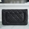 Best Replicas Bags - Chanel Replica Wallet on Chain in Black Shop For Best Louis Vuitton LV Replica Bags With Cheap Price