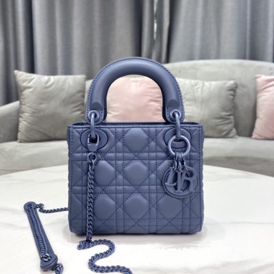 Dior Mini Lady D-Lite Replica Bag in Pink