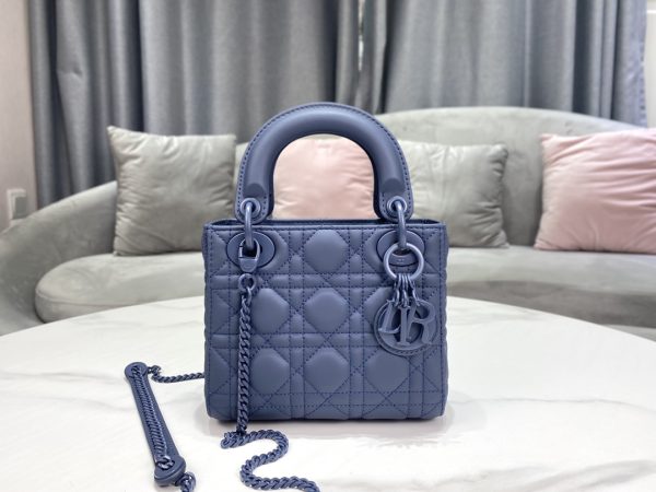 Dior Mini Lady D-Lite Replica Bag in Pink