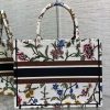 Best Replicas Bags - Replica Dior Book Tote White Multicolor Fleurs Embroidery M1296Zeau_M933 Shop For Best Louis Vuitton LV Replica Bags With Cheap Price