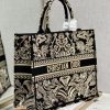 Best Replicas Bags - Replica Dior Book Tote – Black & White Cornely Embroidery Shop For Best Louis Vuitton LV Replica Bags With Cheap Price
