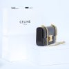 Best Replicas Bags - Celine Triomphe Shiny Calfskin Gold Chain Shoulder Bag Replica Shop For Best Louis Vuitton LV Replica Bags With Cheap Price