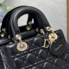 Best Replicas Bags - Replica Dior Lady Bag Black Patent Cannage M0565Owcb_M900 Shop For Best Louis Vuitton LV Replica Bags With Cheap Price