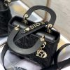 Best Replicas Bags - Replica Dior Lady Bag Black Patent Cannage M0565Owcb_M900 Shop For Best Louis Vuitton LV Replica Bags With Cheap Price