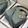 Best Replicas Bags - Replica Dior Lady Bag - Blue Patent Cannage Calfskin Shop For Best Louis Vuitton LV Replica Bags With Cheap Price