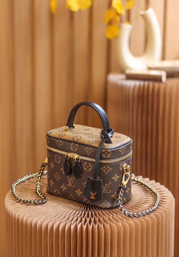 Replica Louis Vuitton Monogram Vanity PM Bag M45165 - Image 8