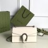 Best Replicas Bags - Replica Gucci Dionysus Shoulder Bag in Pure White Shop For Best Louis Vuitton LV Replica Bags With Cheap Price