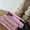 Best Replicas Bags - Replica Chanel Pink Wallet On Chain Ap1450 - Chic & Trendy Shop For Best Louis Vuitton LV Replica Bags With Cheap Price