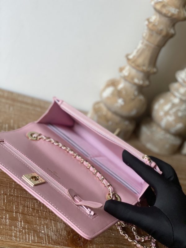 Replica Chanel Pink Wallet On Chain Ap1450 - Chic & Trendy - Image 2