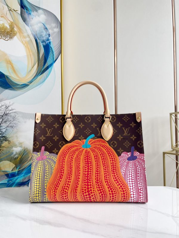 Replica LV x YK Onthego MM M46466 Handbag