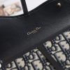 Best Replicas Bags - Dior Saddle Wallet with Chain - Blue Oblique Jacquard Shop For Best Louis Vuitton LV Replica Bags With Cheap Price
