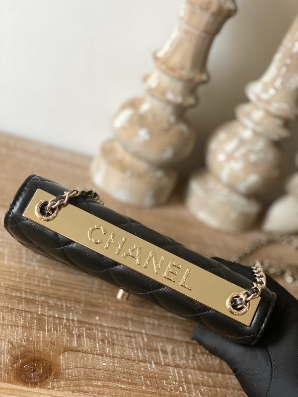Chanel Replica Wallet On Chain in Black - Ap1450 - Image 4