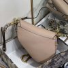 Best Replicas Bags - Replica Dior Saddle Bag in Sand Pink Calfskin - M0455Cbaa_M84P Shop For Best Louis Vuitton LV Replica Bags With Cheap Price