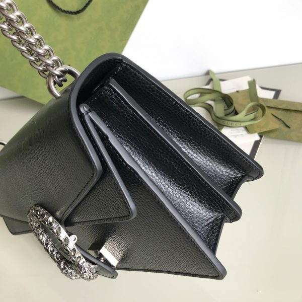 Replica Gucci Dionysus Small Black Shoulder Bag - Image 9