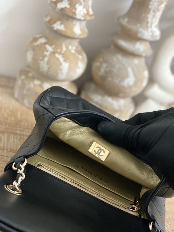Chanel CF Mini 1786 Black Replica Handbag - Image 4