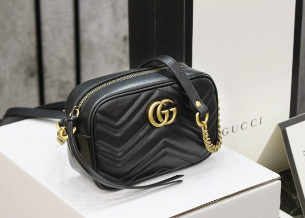 Replica Gucci GG Marmont Mini Matelasse Bag 448065 - Image 8