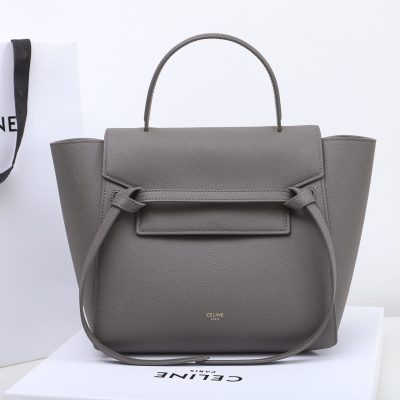 Replica Celine Drummed Calfskin Luggage Handbag 189023