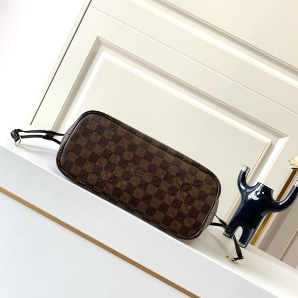 Louis Vuitton Damier Ebene Neverfull Bag M41603 Replica Red GM/PM/MM - Image 3