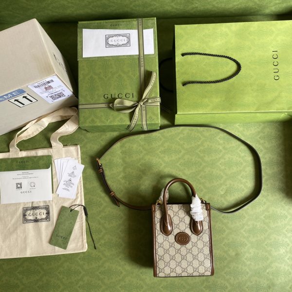 Replica Gucci GG Retro Mini Top Handle Bag 671623 - Image 3